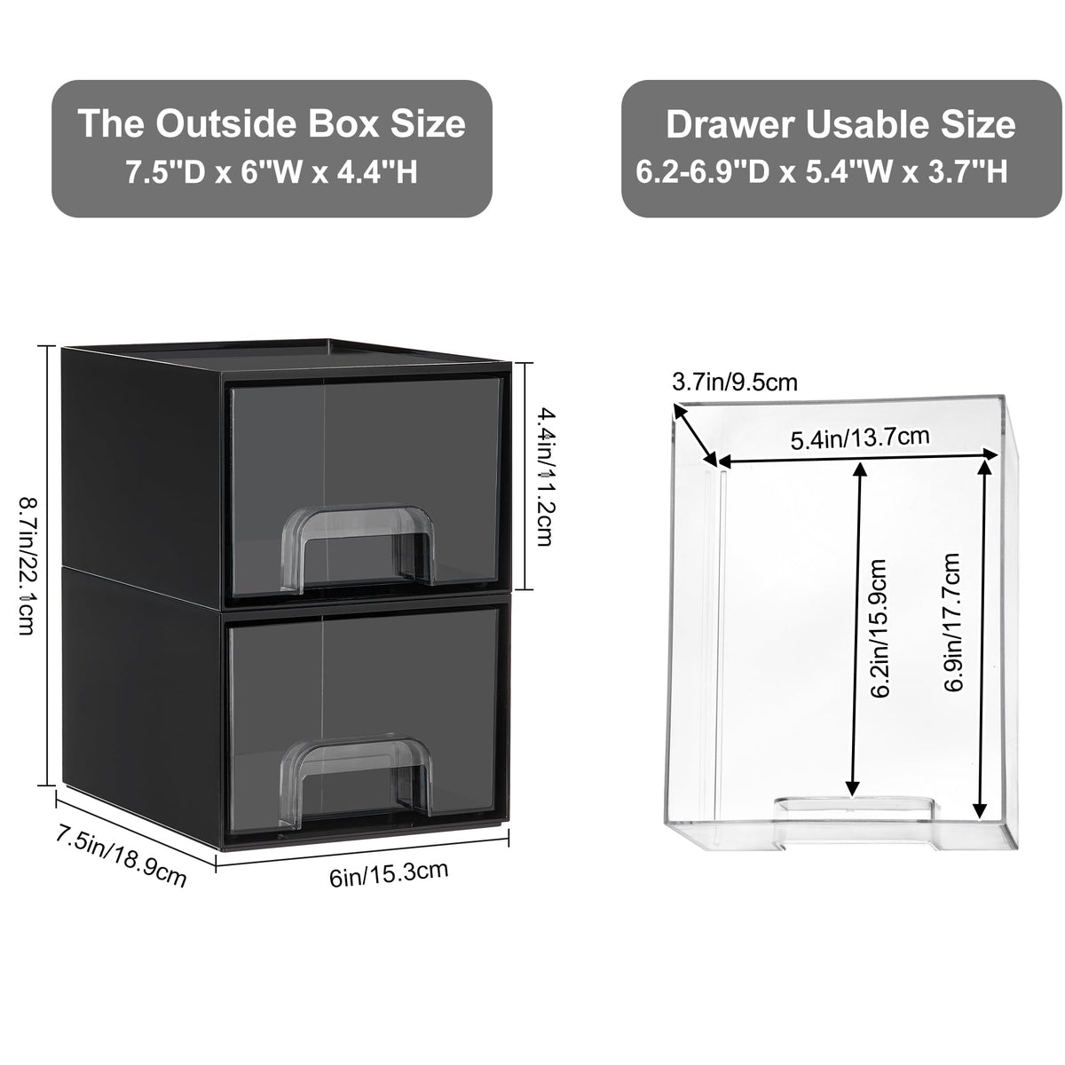 Vtopmart close-up of open drawer handle for smooth access and easy retrieval