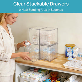 Vtopmart drawer pulled out handle detail for easy access and quick retrieval benefit