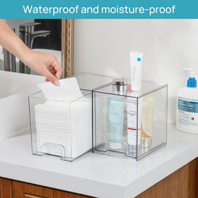 Vtopmart under sink organization showing versatile use and tidy storage benefit