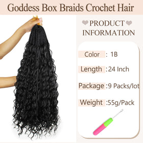 vustbeauty braid held in hand showing length and lightweight feel for easy styling