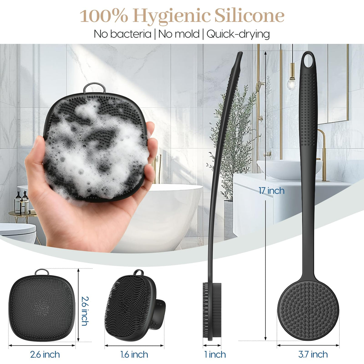 VWMYQ hanging drying storage showing quick-dry hole to reduce mildew and keep hygienic