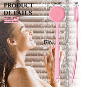 VWMYQ close-up of silicone bristles highlights foam production and gentle cleansing