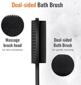 VWMYQ textured massage side detail promoting circulation and exfoliation