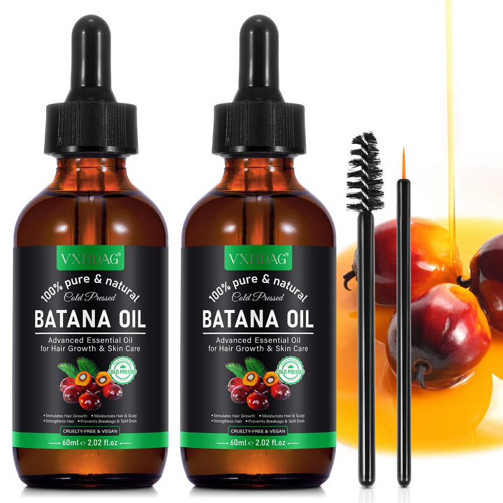 VXHDAG front bottle shot showing product packaging and pure oil benefits
