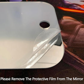 vxkzf mirror hanging on tile without drilling for fast installation and convenience