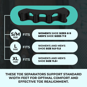 VYCE PrimalStep side profile on foot demonstrating toe separation and improved spacing
