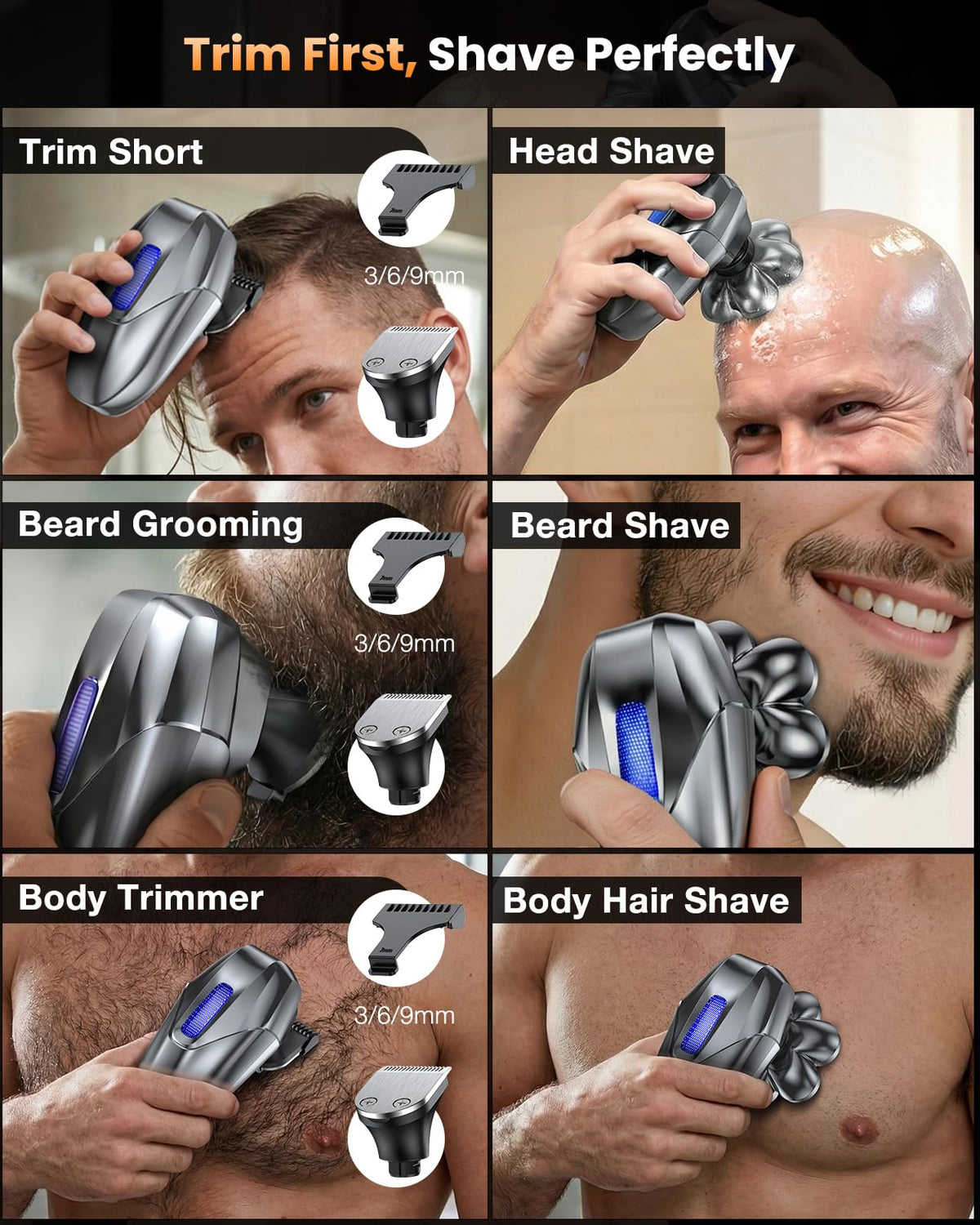 Vylto nose trimmer detail for precise ear and nose grooming