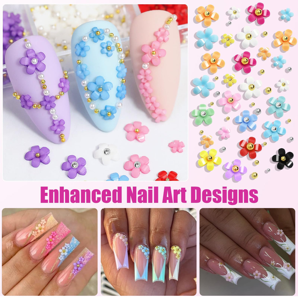 VYNELLE pickup pencil and tweezers beside charms enabling precise placement of decorations