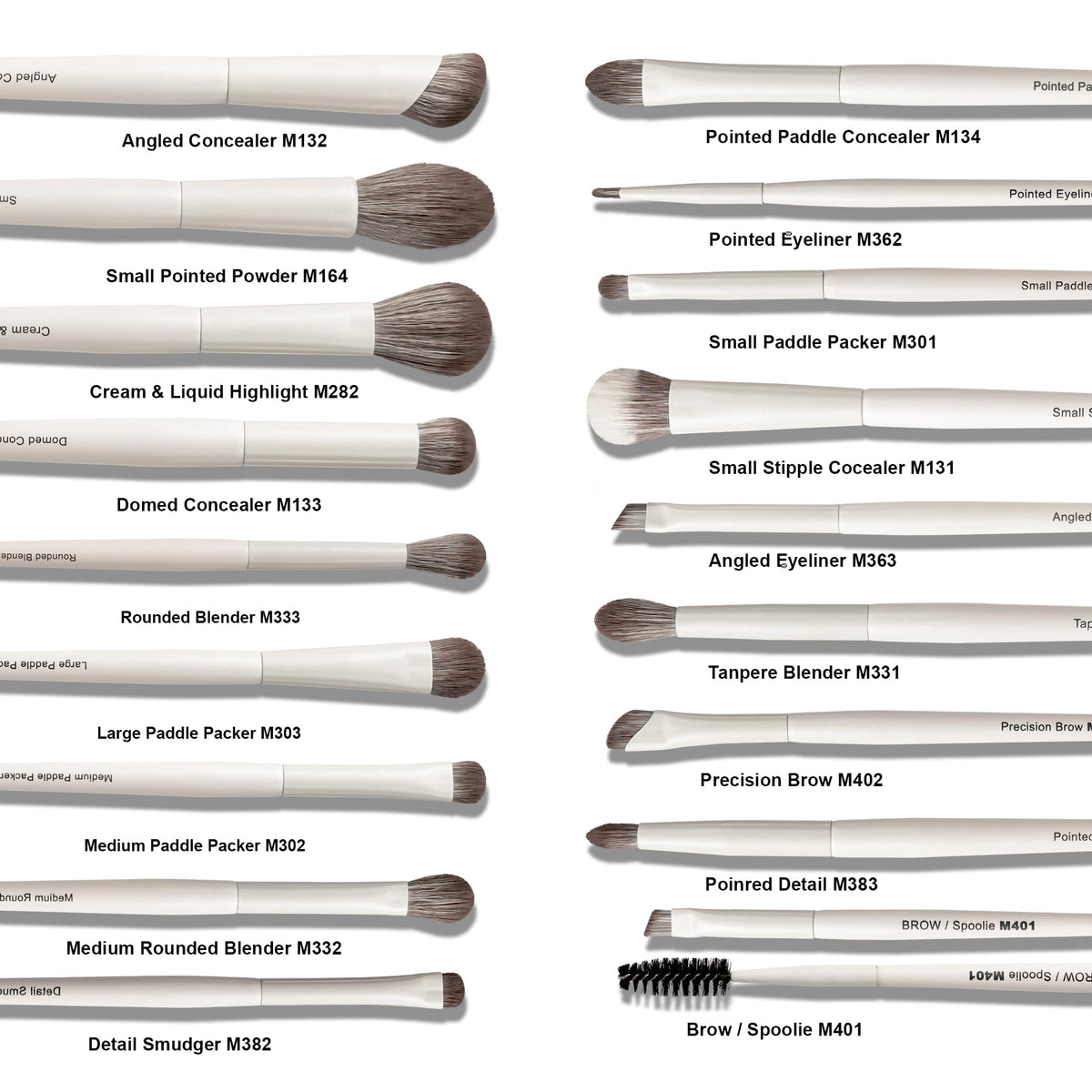 VYNESTRA foundation brush applying liquid foundation for seamless coverage