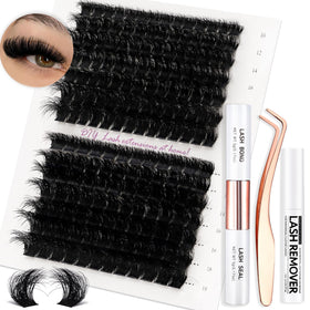 Vznffur front packaging showing complete 182-piece kit and quick benefit