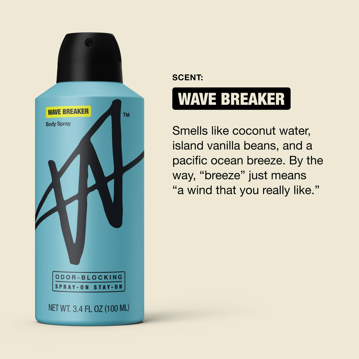 W by Jake Paul bottle paired with other grooming items showing scent layering benefit