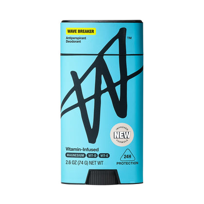 W Wave Breaker front packaging showing bold branding and scent benefits