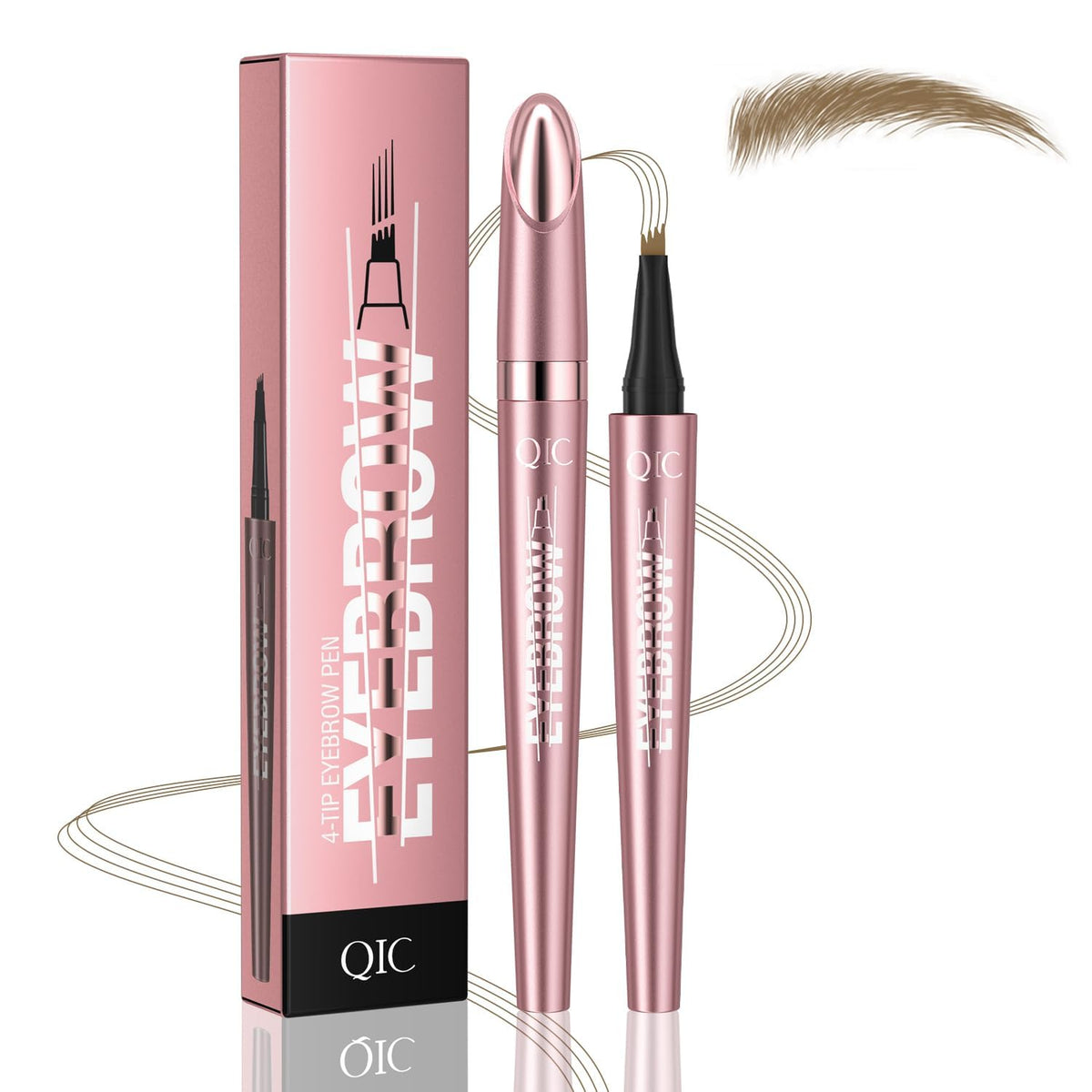 W3W front packaging showing light brown pen and benefit of natural definition