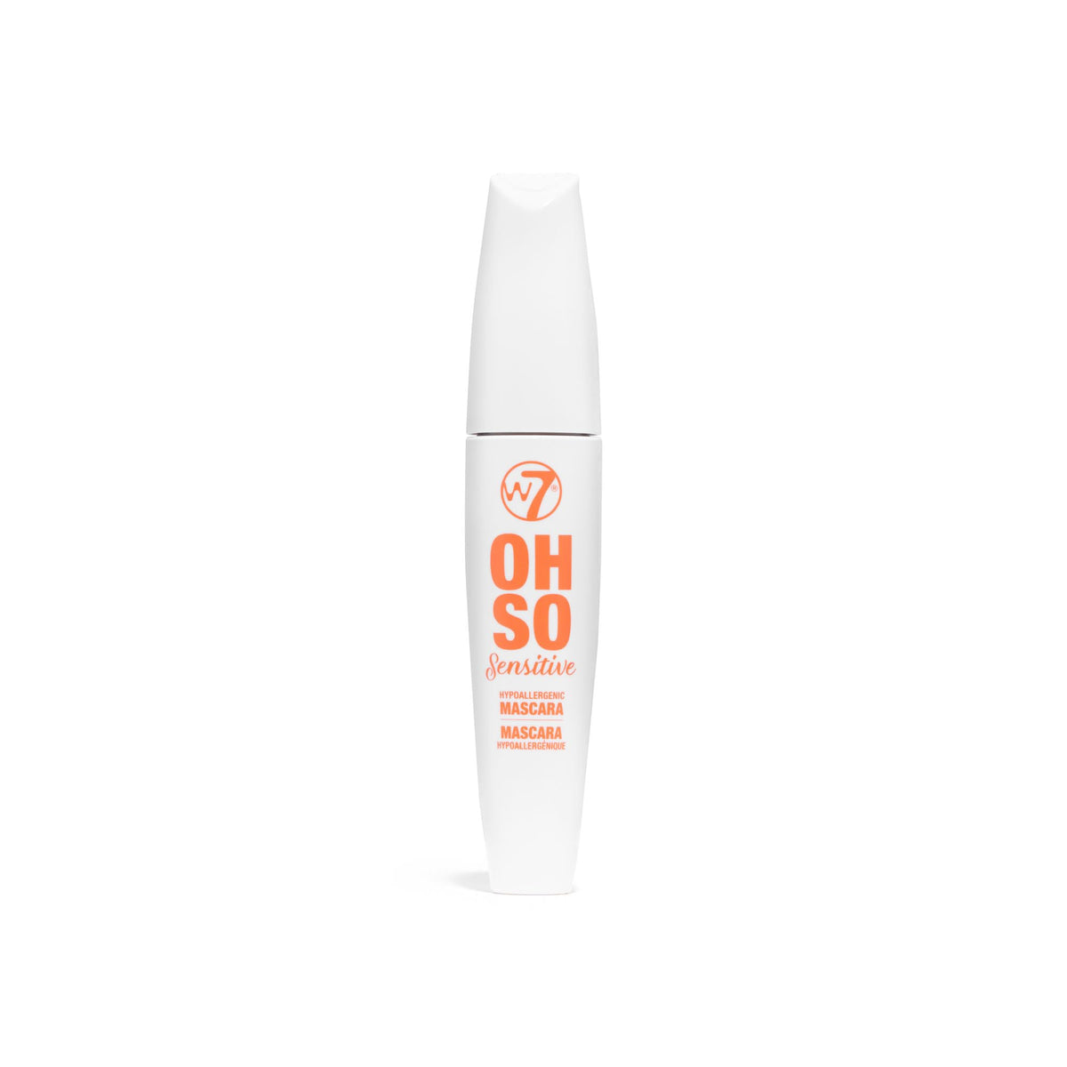 W7 mascara brush close-up demonstrating precise lash separation