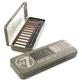 W7 packaging label close-up showing ingredients and cruelty-free badge