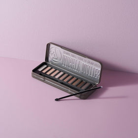 W7 close-up of individual shade pans highlighting smooth blendable texture