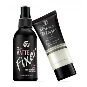 W7 Prime Magic front packaging showing clear primer for smooth skin