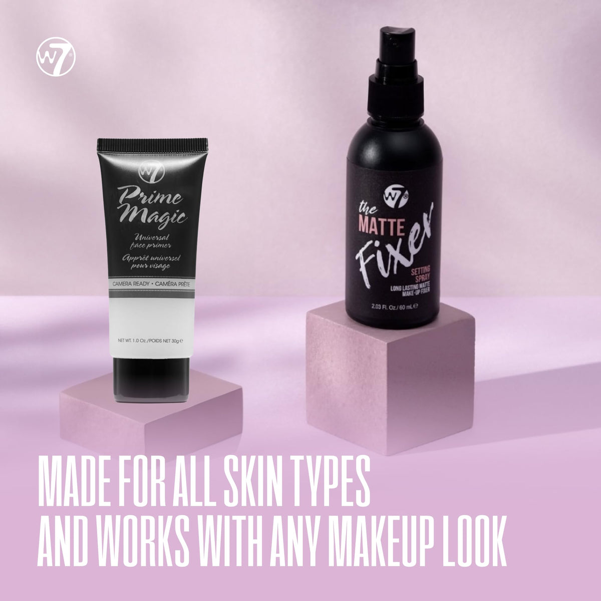 W7 Prime Magic primer texture dispensed to show lightweight formula