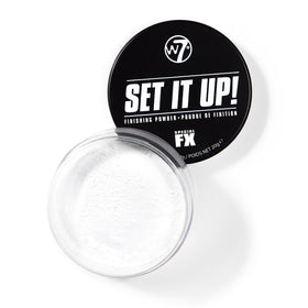 w7 powder texture macro showing fine milled formula for blurred, matte finish