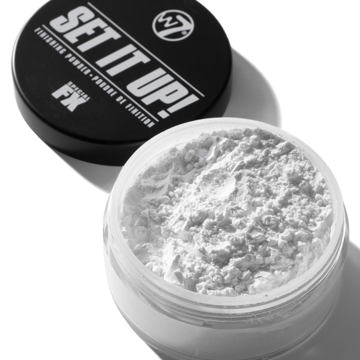 w7 precision puff close-up showing soft texture for smooth, mess-free application