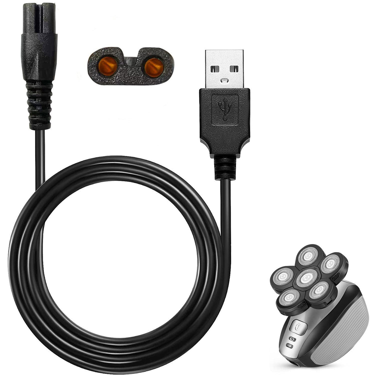 WAHFOX single-package contents with replacement cord displayed, ready-to-use convenience