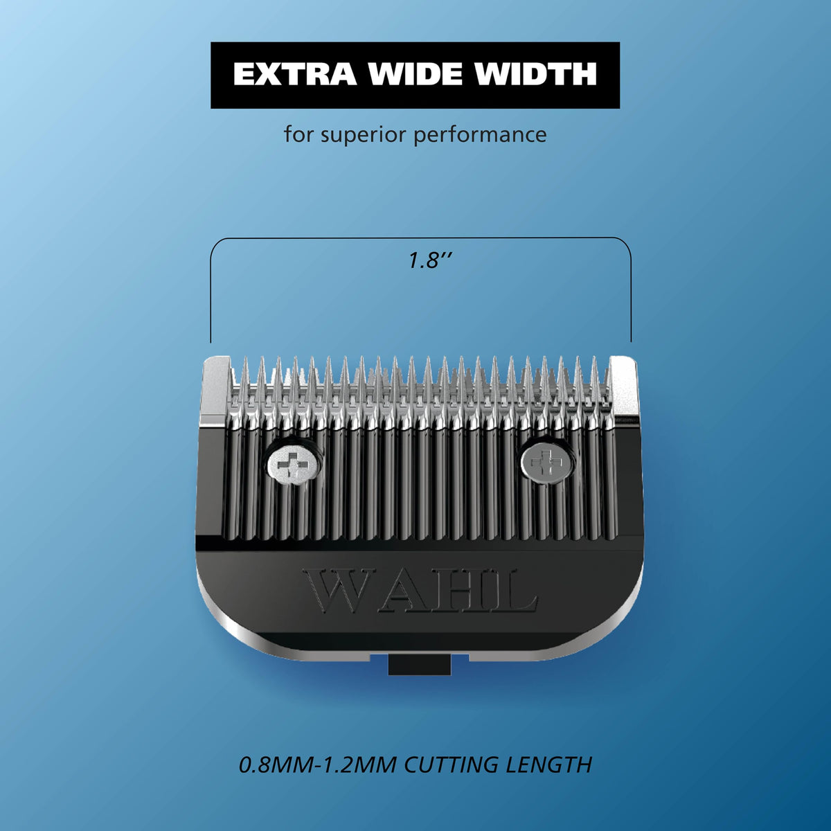 Wahl blade on bathroom counter with clipper showing readiness for home grooming routines