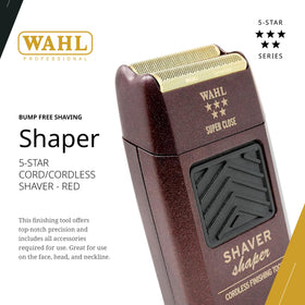 Wahl Professional 5 Star side profile highlighting ergonomic shape and lightweight design