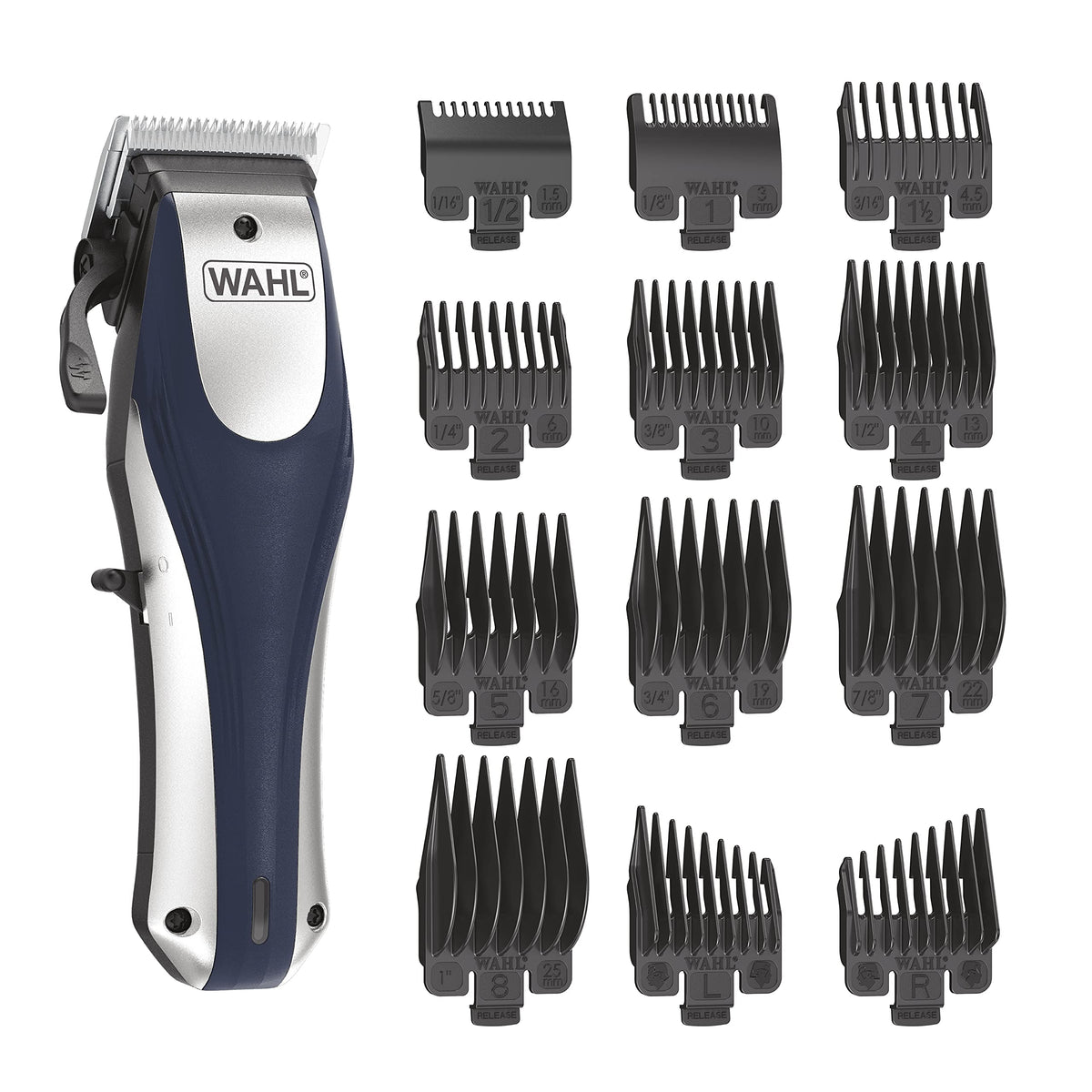 Wahl 79470 front packaging showing kit and branding, highlights professional quality