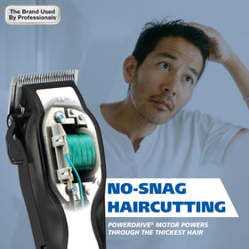 Wahl Anthem Secure-Fit guards laid out showing length range for consistent trims