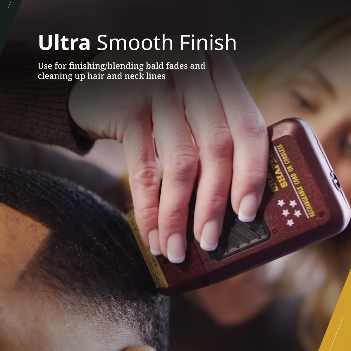 Wahl foil and cutter bar assembly side profile demonstrating exact fit and alignment