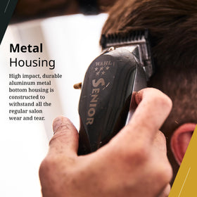Wahl battery and charge indicator showing long 80-minute runtime benefit