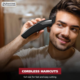 Wahl clipper charging indicator light visible to confirm charging