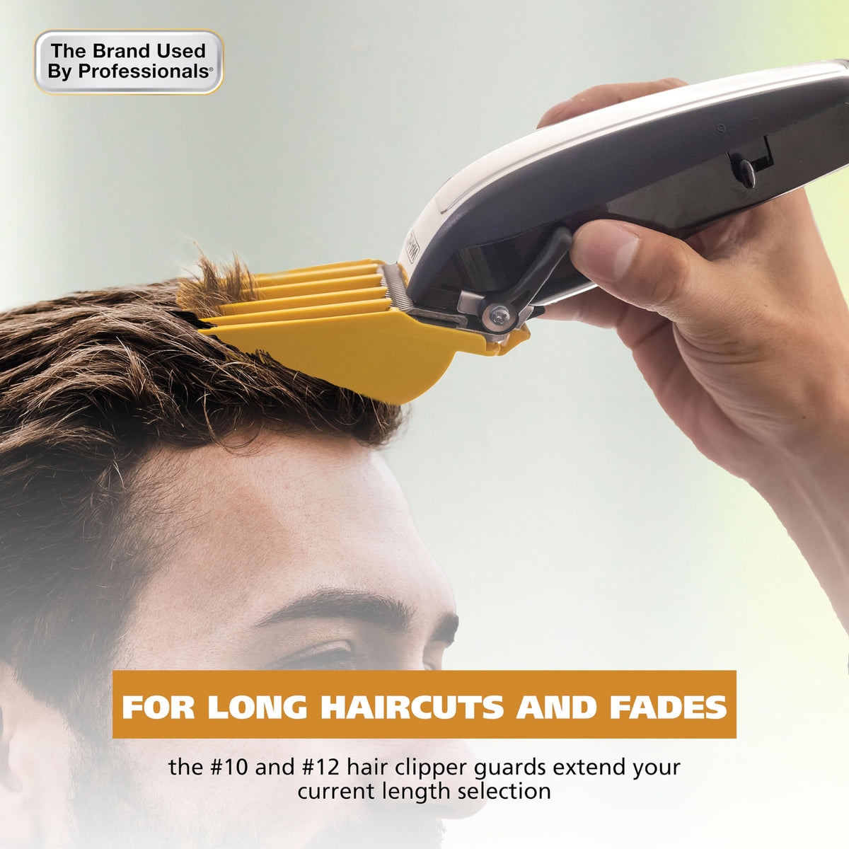 Wahl close-up of guard teeth profile showing smooth glide and reduced snagging benefit
