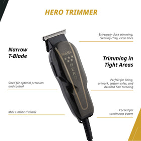 Wahl Professional combo kit with guides and accessories for ready use
