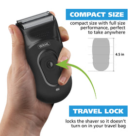 Wahl compact detailed shot of long hair cutter bar for smooth, efficient trimming