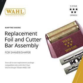 Wahl cutter bar close-up displaying sharp edges for restored cutting performance