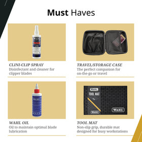 Wahl Professional Detailer in use trimming an outline for crisp, clean finishing