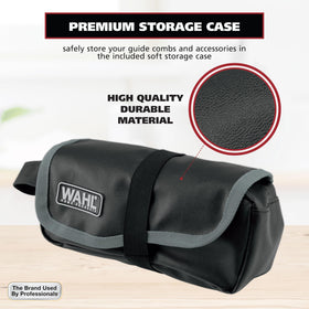 Wahl Edge Pro trimming a beard neckline demonstrating clean, sharp edge control