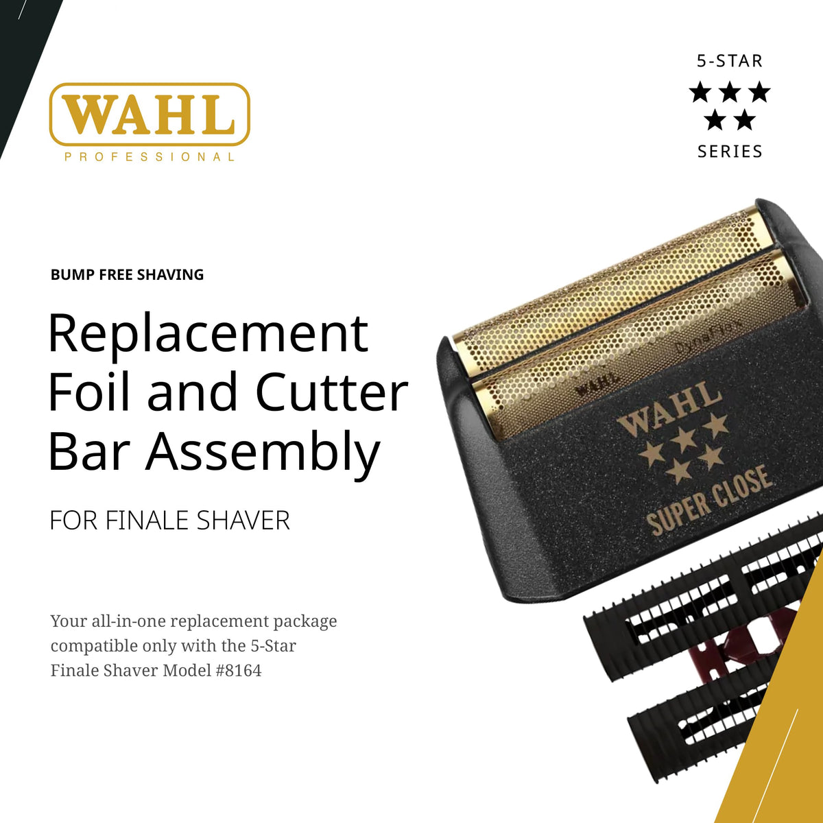 Wahl Professional cutter bar close-up showing precision edges for cleaner cuts