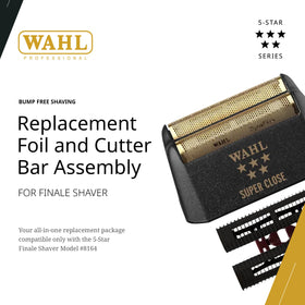 Wahl Professional cutter bar close-up showing precision edges for cleaner cuts