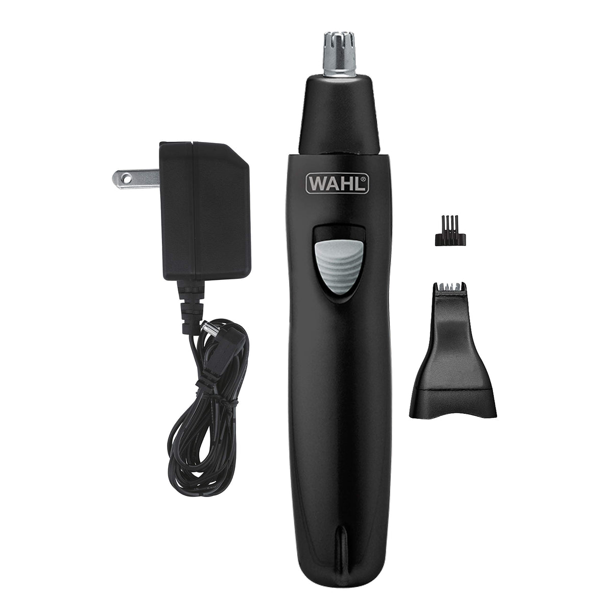 Wahl Groomsman front view showing compact trimmer and ports for hygienic grooming