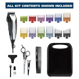 Wahl handled storage case open keeping clipper and guards protected and organized