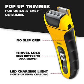 Wahl LifeProof used in shower to show waterproof design and easy rinsing