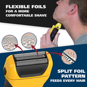 Wahl LifeProof next to hand to show compact size and ergonomic scale