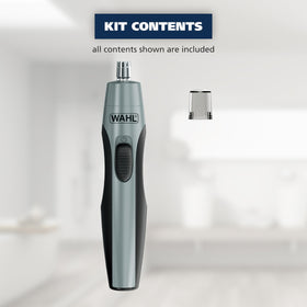 Wahl lifestyle bathroom vanity shot showing everyday grooming convenience