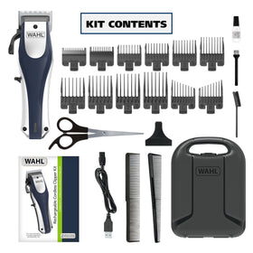 Wahl blade close-up showing precision ground, self-sharpening blades for clean cuts