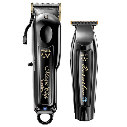 Wahl Professional Magic Clip and Detailer front view showing kit benefit of full cutting set