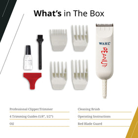 Wahl Professional trimmer in use trimming beard for accurate edging and neat finish
