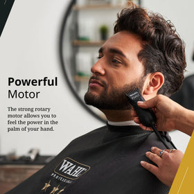 Wahl Professional peanut trimmer blade closeup showing sharp detachable edge