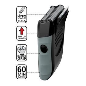 Wahl pop-up trimmer extended for precise beard and neckline detailing